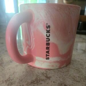 Starbucks Pink Swirl Mug